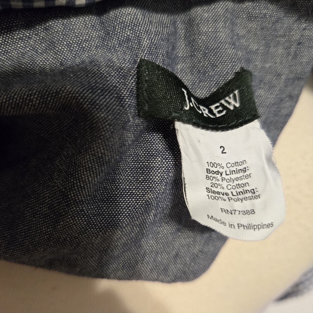 JCrew: Women's Blue Blazer - Picture 5 of 5